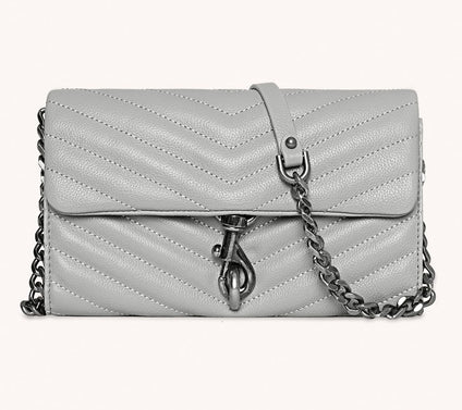 Rebecca Minkoff Leather Edie Wallet on Chain