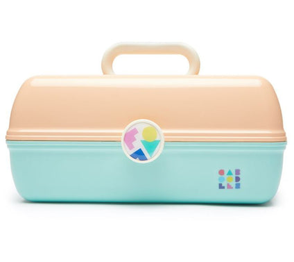 Caboodles Vintage On-The-Go Girl Two-Tone Cosmetic Case