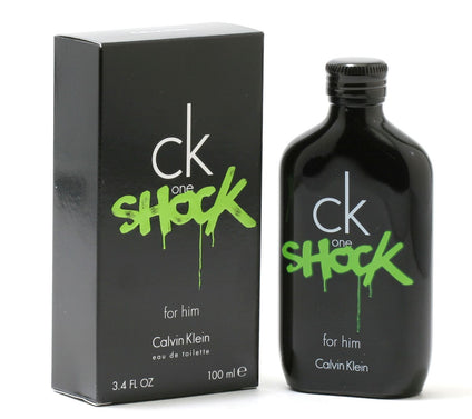 Calvin Klein CK One Shock Men Eau De Toilette,3.4-fl oz