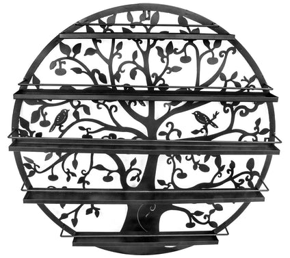 Sorbus Wall Mounted 5 Tier Nail Polish Rack