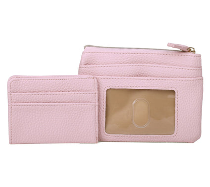 Julia Buxton Pebble RFID Pik-Me-Up Large ID Coin / Card Case