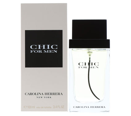 Carolina Herrera Chic For Men Eau De Toilette Sray 3.4 Oz