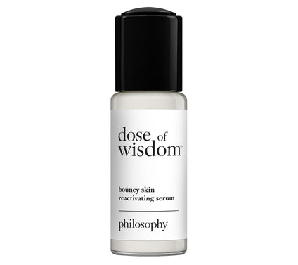 philosophy dose of wisdom bouncy skin reactivat ing serum 1oz