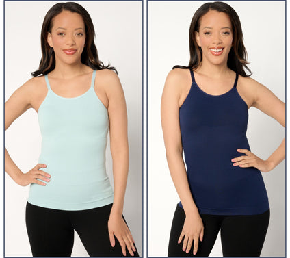 Shapermint Essentials All Day Everyday Scoop Neck Cami - 2 Pack