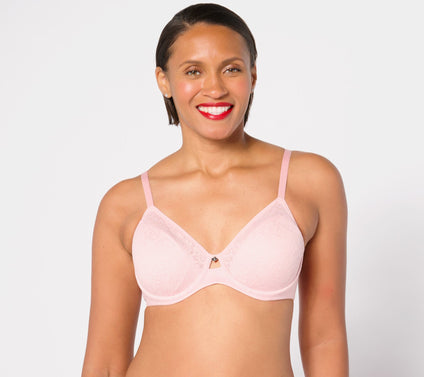 Breezies Lace Elegance Unlined Underwire Support Bra