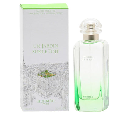 Hermes Un Jardin Sur Le Toit Eau de Toilette Spray 3.3 oz