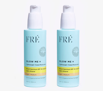 FRE Glow Me+ Tinted SPF 30 Moisturizer Duo