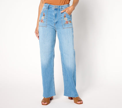 Driftwood Jeans Taylor Straight Relaxed Jean -Spring Neptune