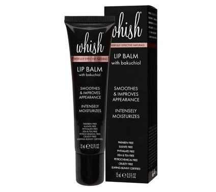 Whish Beauty Tinted Lip Balm with Bakuchiol, 0.oz