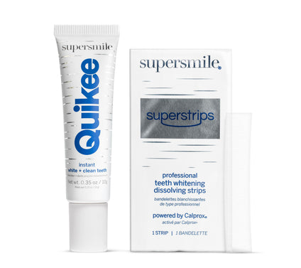 Supersmile Teeth Whitening Superstrips & Quikee 2 pc Set