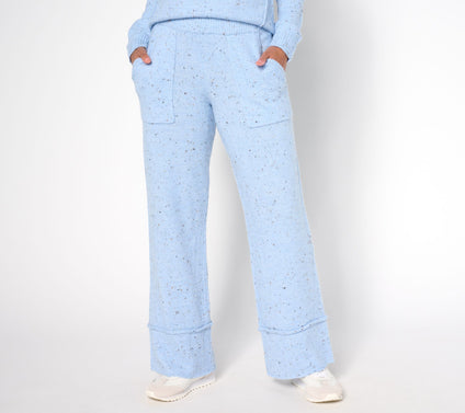 AnyBody Regular Flecked Sweater Pull-On Pants with Pockets