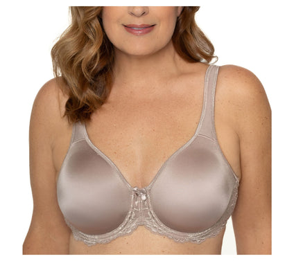 Lunaire Seamless Underwire Bra with Lace Trim