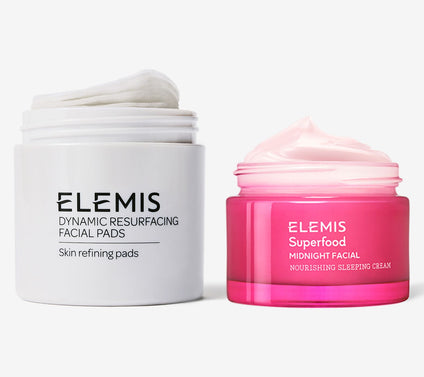 ELEMIS Dynamic Resurfacing & S uperfood Exfoli ating Rescue Du