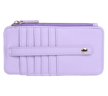 Julia Buxton Vegan Leather Pik-Me-Up Thin RFIDCard Holder