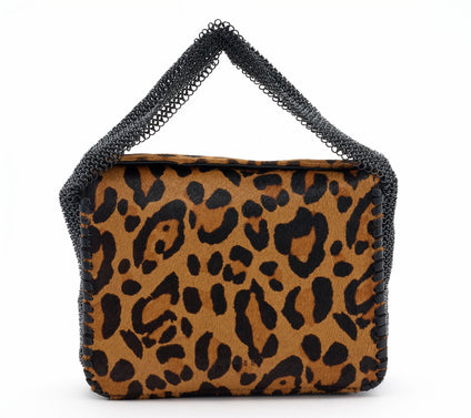 Aimee Kestenberg Chain-Mail Leather Top Handle Bag