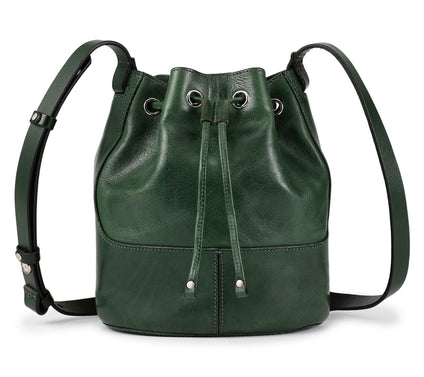 Old Trend Crocus Convertible Leather Bucket Shoulder Bag