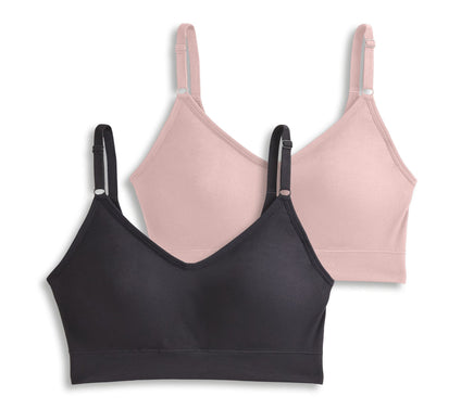 Jockey Set of 2 Seamfree Back Smoothing Cami Strap Bras