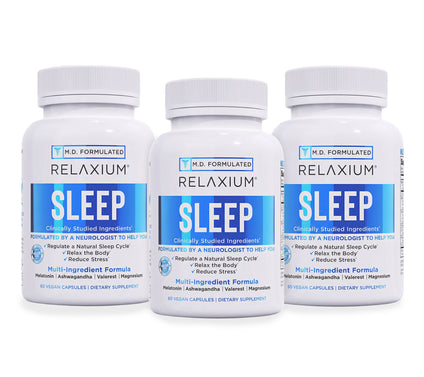 Relaxium Sleep Advanced Strength w/ Magnesium 90 Day Supply
