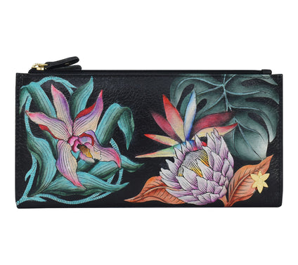 Anuschka Painted Leather Bifold RFIDWallet