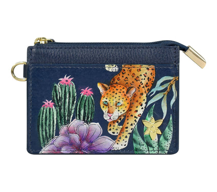 Anuschka Painted Leather Card Case