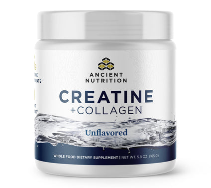 Ancient Nutrition 5.5g Creatine & Collagen Blend 30 Servings
