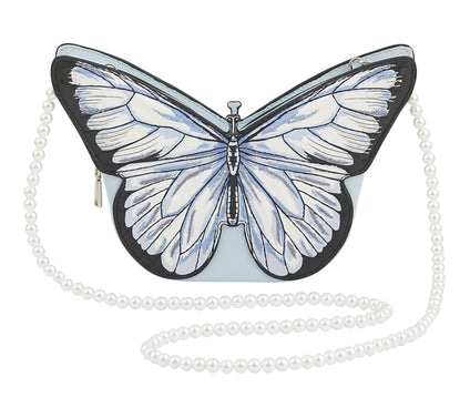 Fable England Blue Butterfly Bag