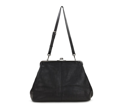 Patricia Nash Serafina Frame Crossbody - Rugged Natural Grain