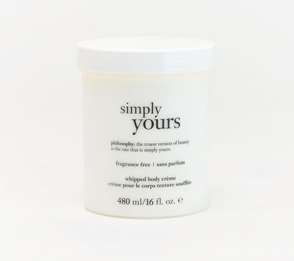 philosophy 16oz supersize simply yours fragrance free body creme