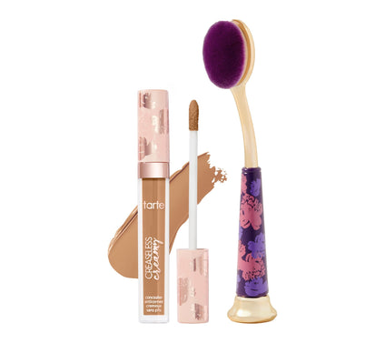 tarte creaseless cloudberry concealer with brush
