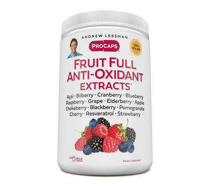 Andrew Lessman Fruit Full Anti-Oxidant Extracts 600 Powder Serving