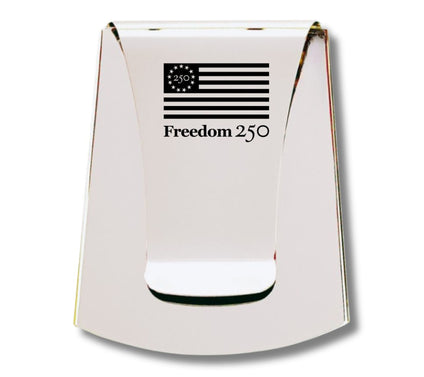 Freedom 250 Smart Money Clip Stainless Steel