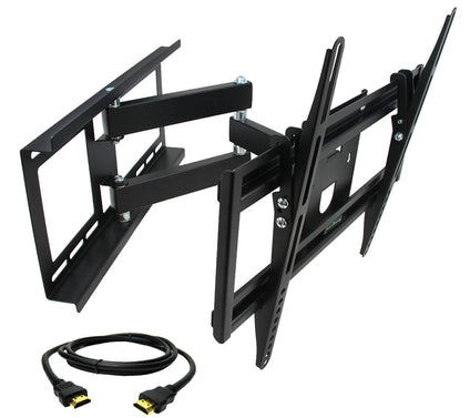 MegaMounts Full-Motion 26" to 55" TV Wall Mountw/ HDMI Cable