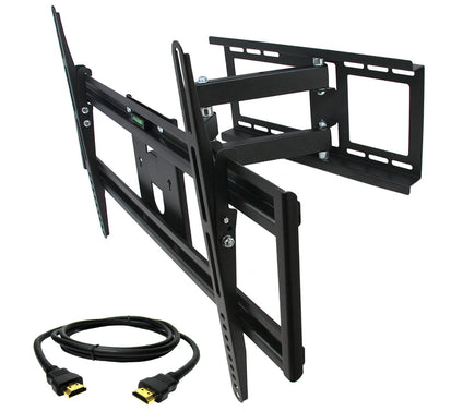 MegaMounts Full-Motion 32" to 70" TV Wall Mountw/ HDMI Cable