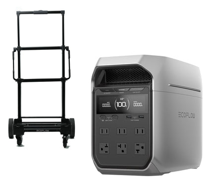 Ecoflow Delta 3 Plus 1000Wh Power Station & Trolley