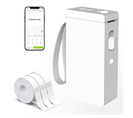 Nelko P22 Bluetooth Label Printer with 3 180pcRolls