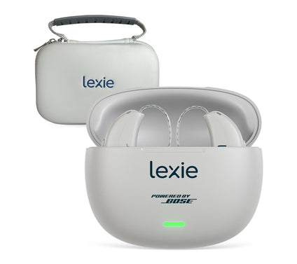 Lexie B3 OTC Hearing Aid with Powered by Bose Sound and Carry Case
