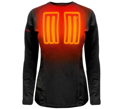 ActionHeat Women's 5V Battery Heated Base LayerShirt
