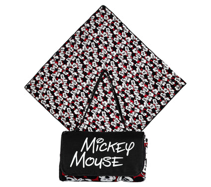 Oniva Repeat Pattern Mickey Mouse Outdoor Picnic Blanket Tote