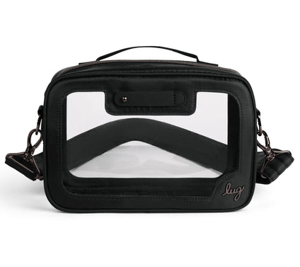 Lug Clear Stadium Crossbody - Stagecoach with Charm Bar