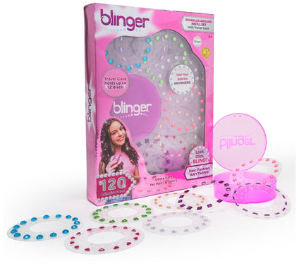 blinger Sparkles Abound Refill Set w/ 120 GemsTravel Case