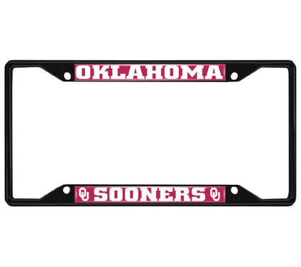 FANMATS NCAA Black License Plate Frame
