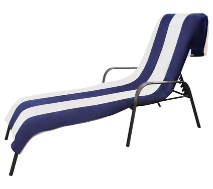 Superior Cotton Standard Size Cabana Stripe Louge Chair Cover