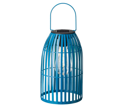 Glitzhome Metal Lattice Solar Powered Outdoor Hanging Lantern