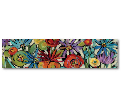 Courtside Market Tree Abstract 6" x 24" WoodenPanel