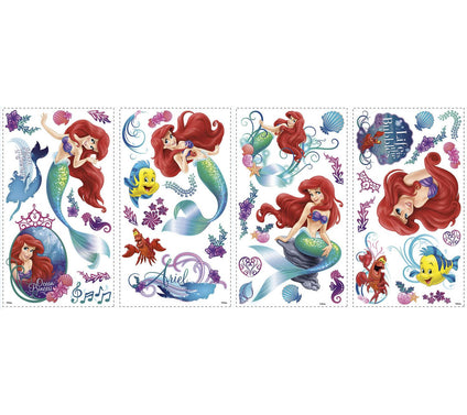 RoomMates The Little Mermaid Peel & Stick WallDecals