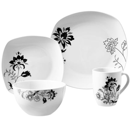 Tabletops Gallery 16-Piece Dinnerware Set - Rebecca