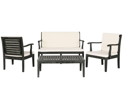 Safavieh Fresno 4-Piece Outdoor Living Set
