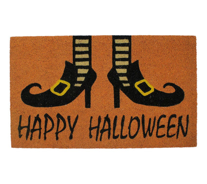 Northlight Wicked Witch Shoes Coir Doormat 18" x 30"