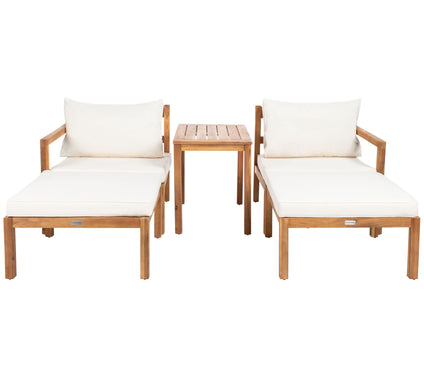 Pratia 5-Piece Outdoor Set by Safavieh