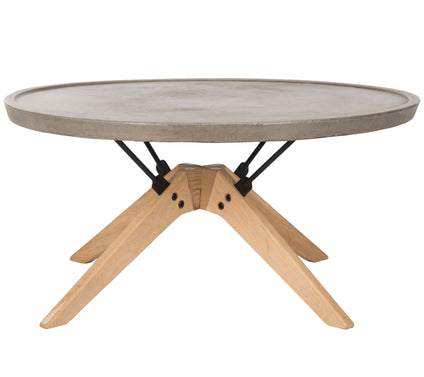 Bryson Indoor/Outdoor Modern Concrete Coffee Table by Safavieh